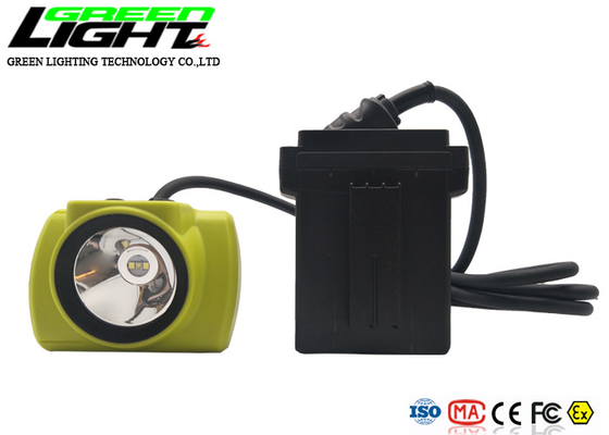 Wasserdichter Bergmann Cap Lamp 13600mAh 25000lux IP68 LED mit Schnur