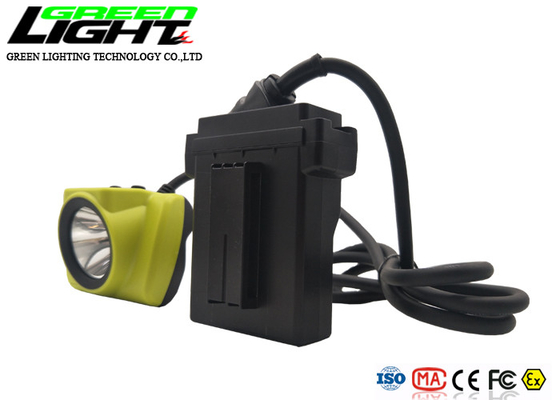 Wasserdichter Bergmann Cap Lamp 13600mAh 25000lux IP68 LED mit Schnur