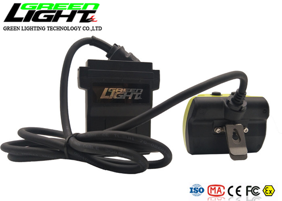Wasserdichter Bergmann Cap Lamp 13600mAh 25000lux IP68 LED mit Schnur