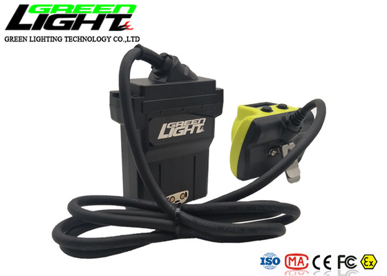 Wasserdichter Bergmann Cap Lamp 13600mAh 25000lux IP68 LED mit Schnur