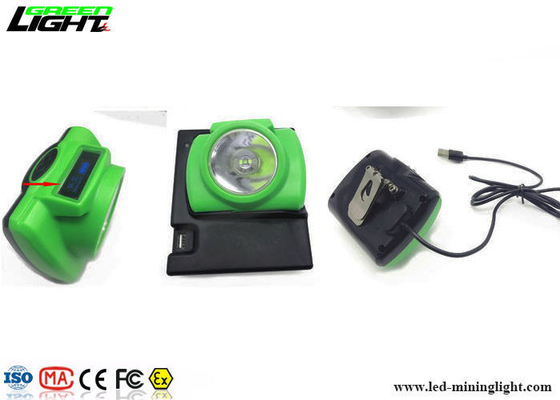 leichte wieder aufladbare Bergmann-Sicherheits-drahtlose Kopfleuchte 3.7V 1.78W 13000lux