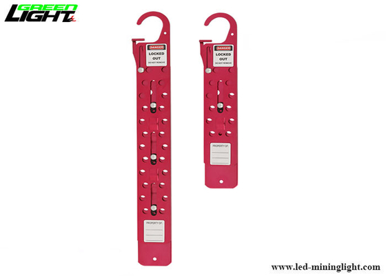 Rotes 12 8mm Loch-Aluminium 3/8" Schnallen-Haspe-Aussperrung