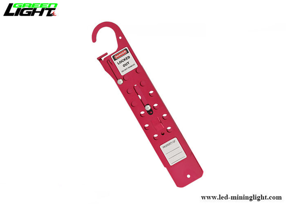 Rotes 12 8mm Loch-Aluminium 3/8" Schnallen-Haspe-Aussperrung