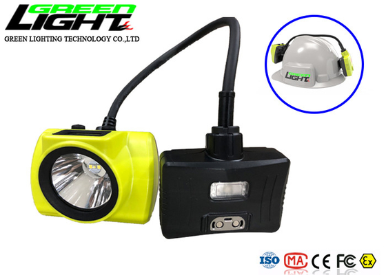 Wasserdichte IP68 ABS 18000lux 6.8Ah LED Grubenlampe