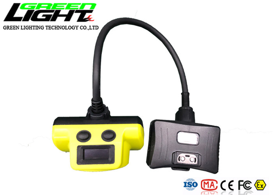Wasserdichte IP68 ABS 18000lux 6.8Ah LED Grubenlampe