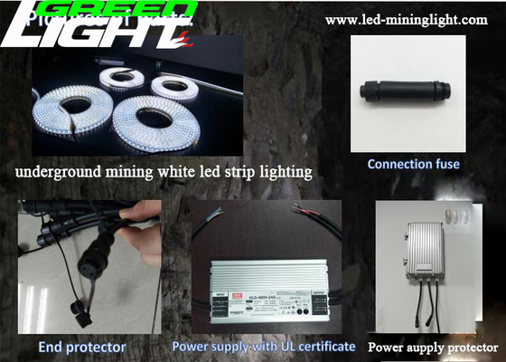 Warmes weißes geführtes Streifen-Band beleuchtet 60 LED SMD5050 für gefährliche/Schutzzone-Beleuchtung