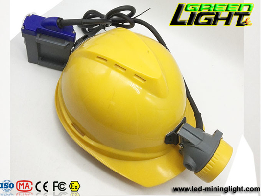 Wieder aufladbares 216lum 1.67W 15000 Lux Led Mining Cap Lamps