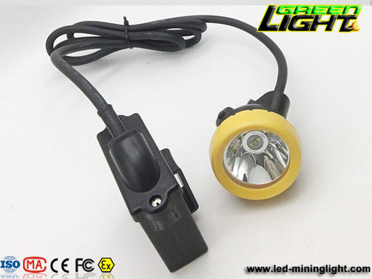 Bergbauschutzhelm IP68 450mA 12000lux beleuchtet 1200 Zyklen