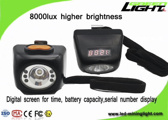 Wieder aufladbares Bergmann-Kappen-Licht 1.3W 4.5Ah 8000lux drahtloses