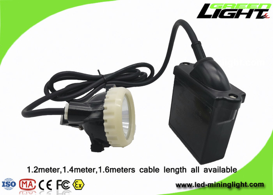 wieder aufladbare Bergbaukappen-Lichter 1.11W 10000lux 6.6Ah