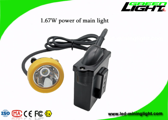 IP65 10000lux 1.67W 450mA wieder aufladbar führte Scheinwerfer