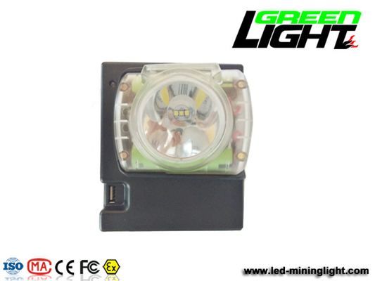 IP68 wieder aufladbarer drahtloser Bergmann Cap Lamp 0.96W 15000lux