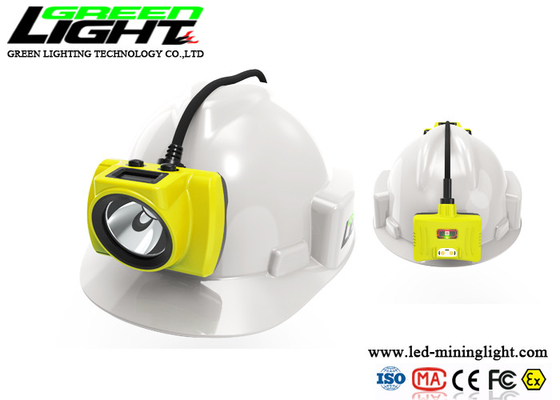 Wieder aufladbare Bergbaukopfleuchten IP68 385LUM 18000LUX 6.8Ah