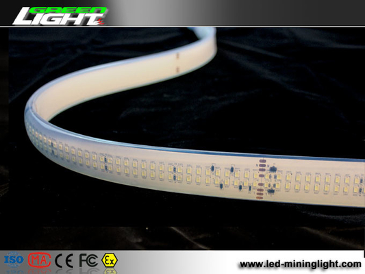 3100 Doppelt-Reihe führte der Lumen-SMD5050 Streifen-Silikon 220VAC 35W/M For Tunnel