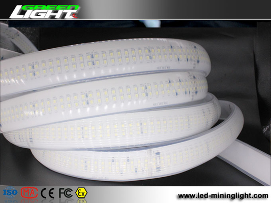 3100 Doppelt-Reihe führte der Lumen-SMD5050 Streifen-Silikon 220VAC 35W/M For Tunnel