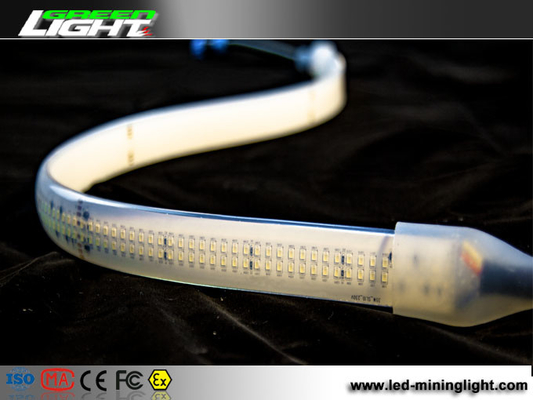 3100 Doppelt-Reihe führte der Lumen-SMD5050 Streifen-Silikon 220VAC 35W/M For Tunnel