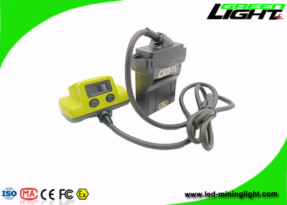 530lum 25000lux schnürte geführte Kopfleuchte 13600mAh mit OLED-Schirm