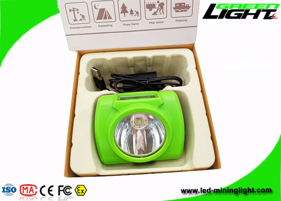 GLC-6S drahtloses 4.2W 348lum führte Bergbaudrahtlose Kopfleuchte des sturzhelm-Licht-25000lux