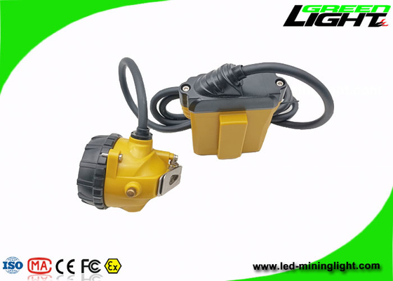 Bergbau-Kappen-Licht 10.4Ah 390lum 25000lux LED explosionssicher