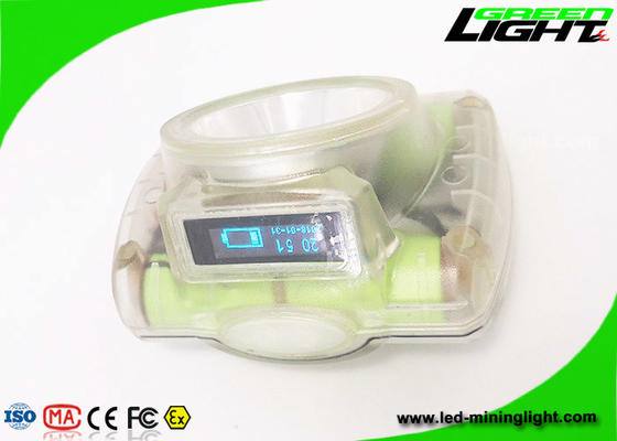 drahtlose Sturzhelm-Kopfleuchte 1.78W 232lum 13000lux mit OLED-Schirm