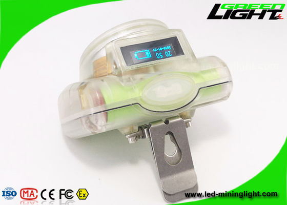drahtlose Sturzhelm-Kopfleuchte 1.78W 232lum 13000lux mit OLED-Schirm