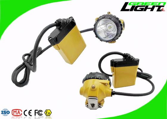 3W CREE 25000lux 390lum tragbarer Bergbau führte Lichter mit Batterie 10400mAh