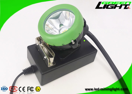 1.67W 10000lux LED wieder aufladbares Bergmann-Licht der Bergbau-Hut-Lampen-6.6Ah