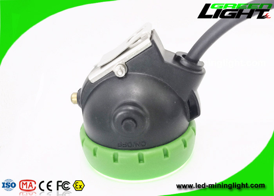 1.67W 10000lux LED wieder aufladbares Bergmann-Licht der Bergbau-Hut-Lampen-6.6Ah