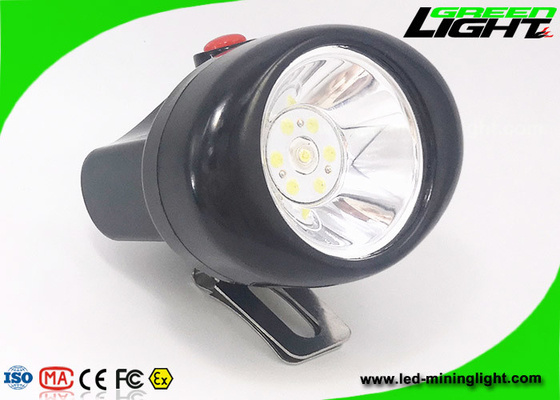 wasserdichte Bergmann-Kopfleuchte 2.8Ah 180mA IP67 für harten Sturzhelm