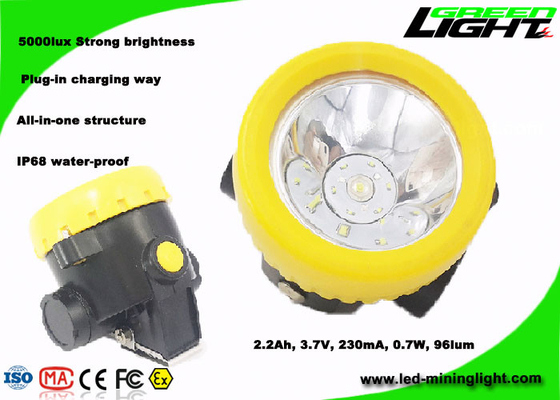 drahtlose geführte Grubenlampe Untertage-96lum 230mA 4000lux