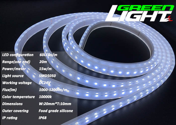 flexible Neonbeleuchtung explosiver ANTIRGB SMD2835 1630lum 220V 17W/M LED