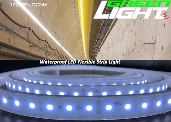 Doppelt-Reihe SMD5050 30W führte Streifen-Licht DC36V 2230lum für Tunnel