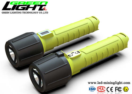 explosionssichere Fackel 3W 9000lux LED wasserdicht mit OLED-Anzeige