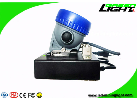 ABS 6,6 Ah LED Bergmannskappenlampe 216 Lumen 10000 Lux Wasserdichter Bergmannsscheinwerfer