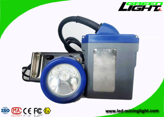 ABS 6,6 Ah LED Bergmannskappenlampe 216 Lumen 10000 Lux Wasserdichter Bergmannsscheinwerfer