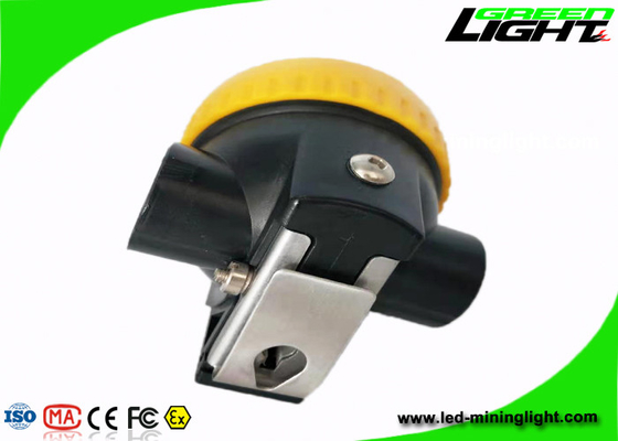 0,74 W 96 Lumen 5000 Lux Akku-Kappenlicht Wiederaufladbarer Bergbauscheinwerfer ABS SANS 1438 Standard