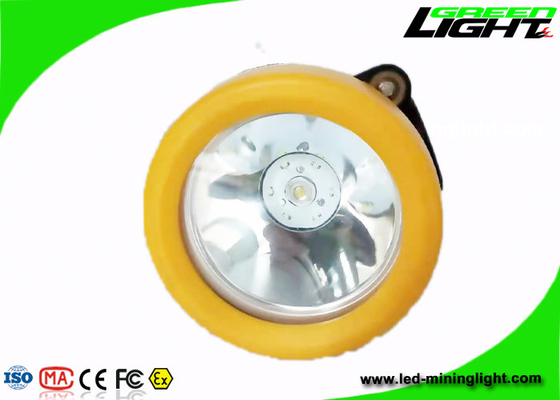 0,74 W 96 Lumen 5000 Lux Akku-Kappenlicht Wiederaufladbarer Bergbauscheinwerfer ABS SANS 1438 Standard