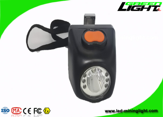 4.5Ah wieder aufladbare drahtlose Bergbaukopfleuchte 4000Lux 1.3W mit Sicherheits-Seil-Digital-Schirm