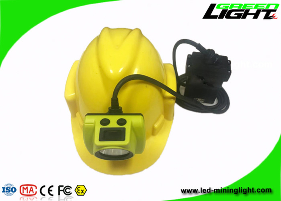 Kohlenpanasonic-Batterie USBs 25000Lux 530lum IP68 der licht-13.6Ah wasserdichter Bergmann Cap Lamp