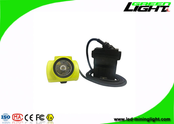 wasserdichte wieder aufladbare Bergbaukopfleuchten 4.07W 25000lux 530lum schnürten mit OLED-Schirm