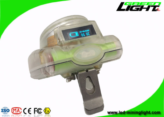 Abnehmbarer Schirm LED-Bergmann-Headlamp 13000 Lux Underground With OLED
