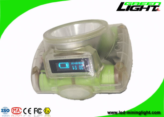 Abnehmbarer Schirm LED-Bergmann-Headlamp 13000 Lux Underground With OLED