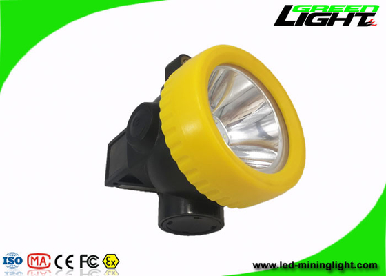 0.74W 5000 Lux Portable Cordless Mining Cap Lampe wieder aufladbare LED Hut-Lichter PTC