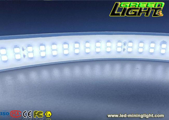 2230lum/m Silikon LED-Streifen Licht zweireihig DC36V/AC110V/220V SMD5050 30W/M weiße Farbe