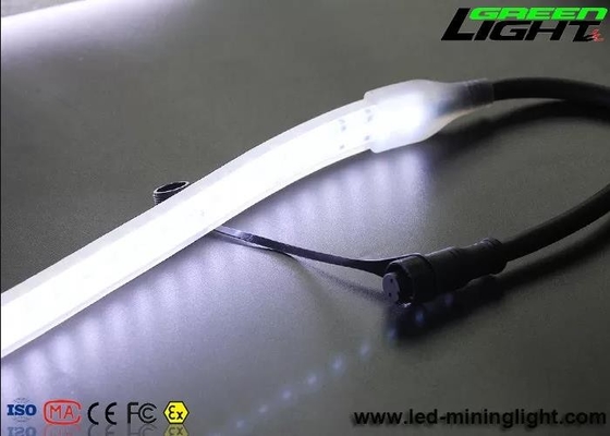 3100 Lumen IP68 wasserdichtes Silikon-LED-Streifenlicht 35W/M Epistar 6200K für unterirdischen Tunnel