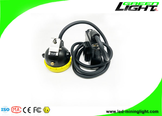 16 Stunden LED Mining Cap Lights 10000 Lux 6600 mAh USB-Ladegerät Bergmann-Scheinwerfer für Schutzhelm