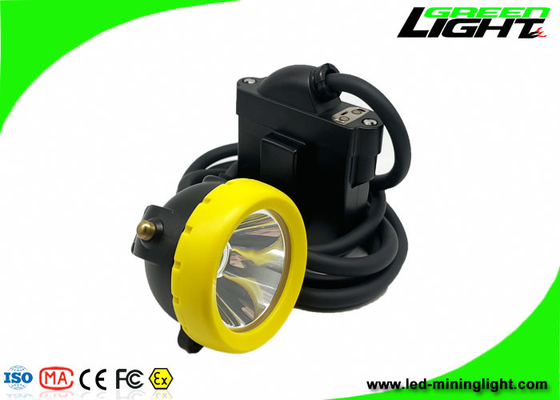 16 Stunden LED Mining Cap Lights 10000 Lux 6600 mAh USB-Ladegerät Bergmann-Scheinwerfer für Schutzhelm