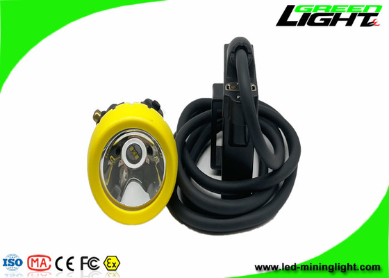 16 Stunden LED Mining Cap Lights 10000 Lux 6600 mAh USB-Ladegerät Bergmann-Scheinwerfer für Schutzhelm