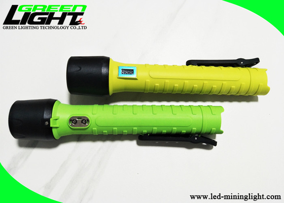 Explosionssicheres Taschenlampe IP68 CREE 5W 6.4Ah wieder aufladbares Fackel-Licht