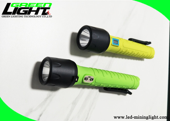 Explosionssicheres Taschenlampe IP68 CREE 5W 6.4Ah wieder aufladbares Fackel-Licht